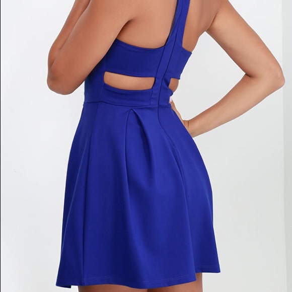 Blue Lulus Dress - Picture 5 of 7